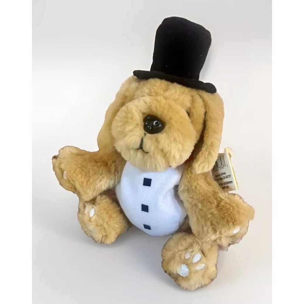 Rare‎ Vtg Petco Pet Paw Pals Snowie Dog Plush Birthday December 25, 2000